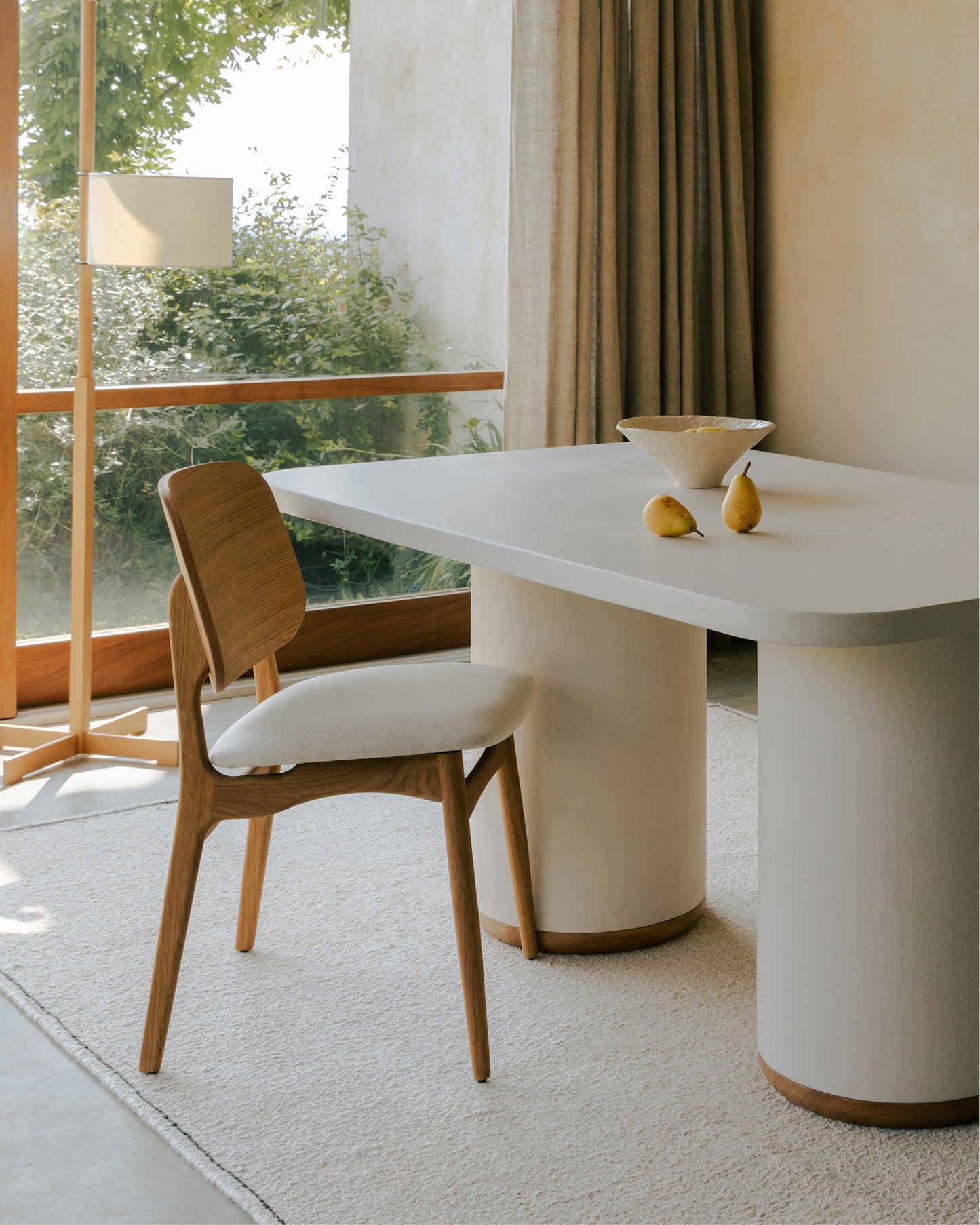 Chaise rembourrée Carl