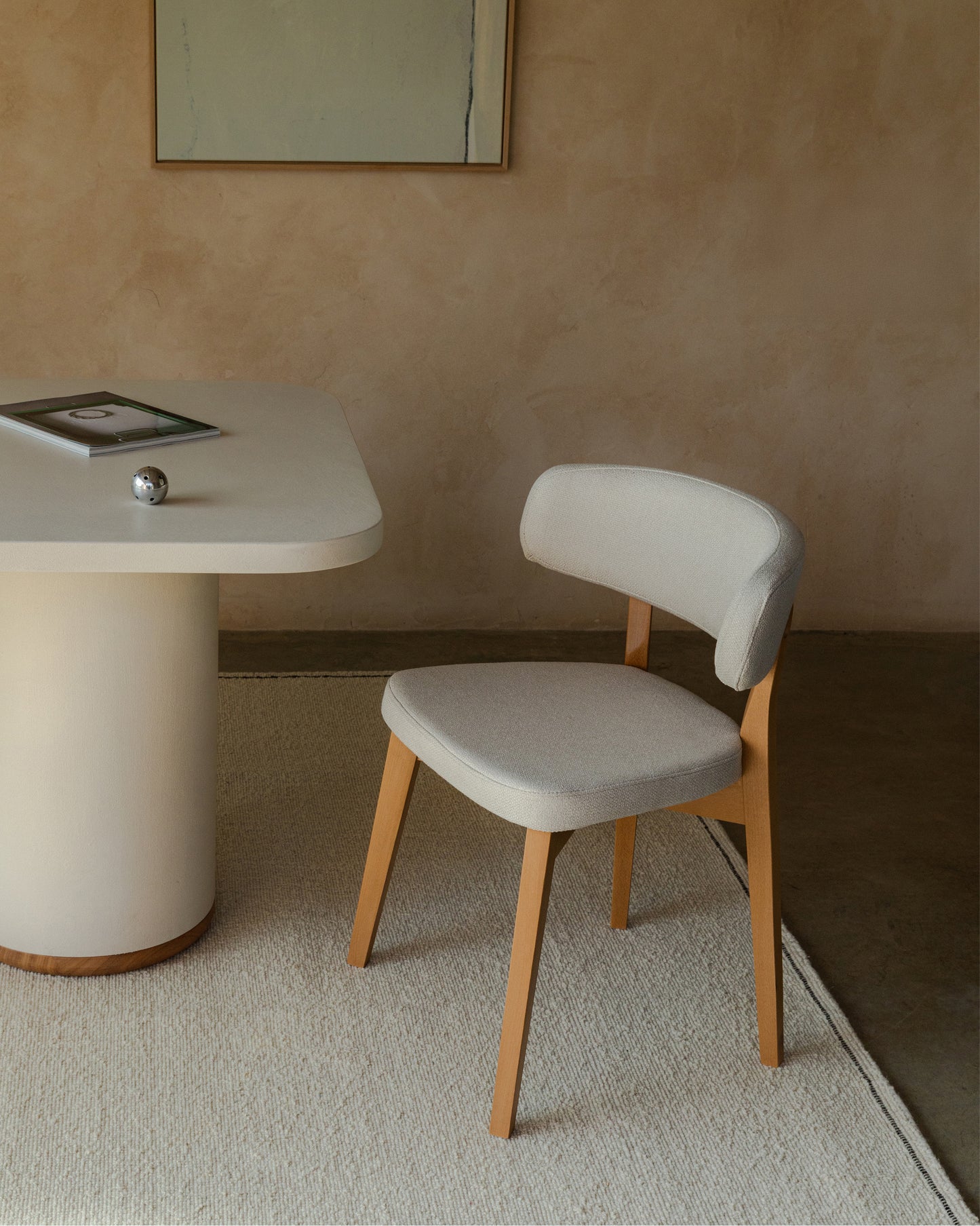 Silla tapizada Melia