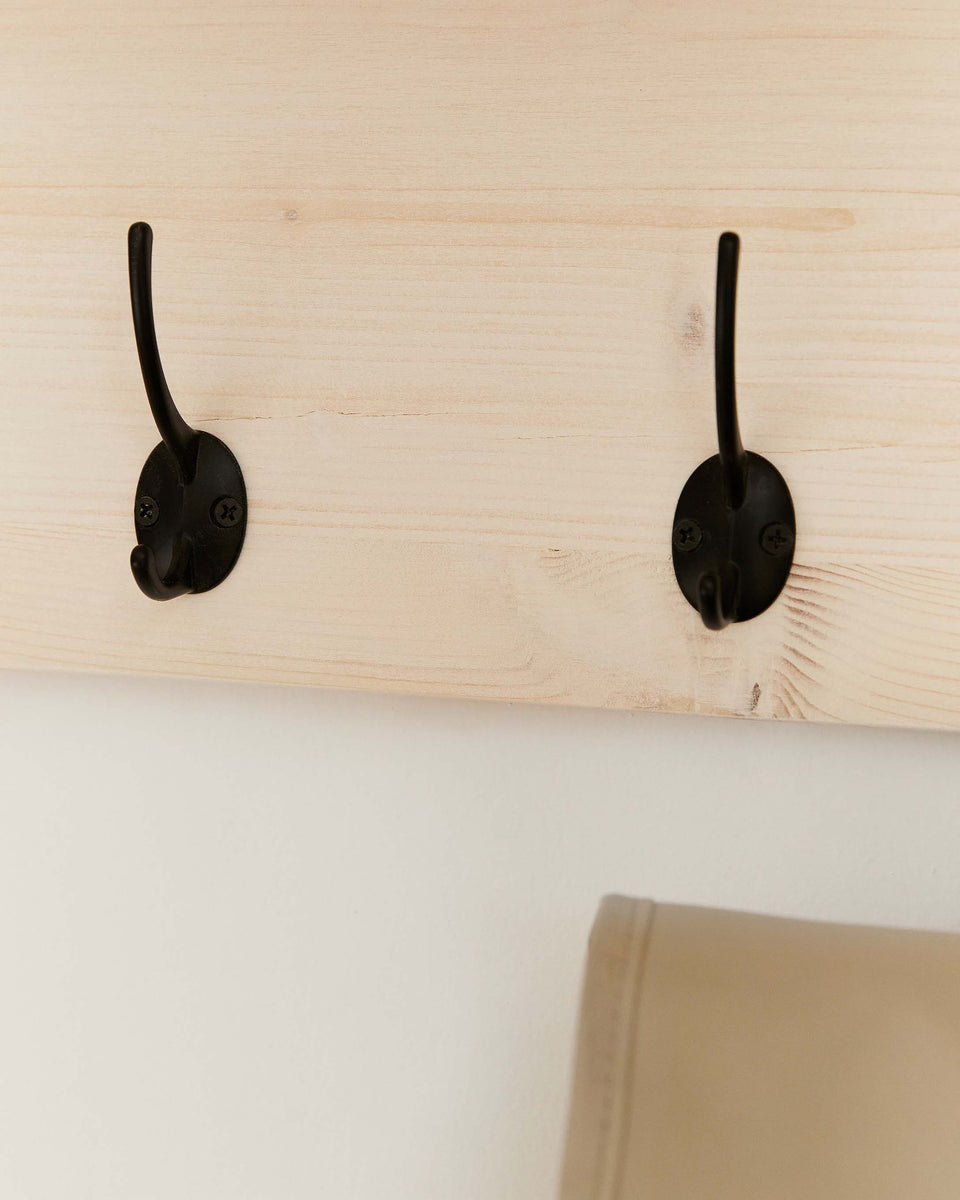 Wooden Hangers Door Clothes Hanger Bunnings Coat Hooks Coat