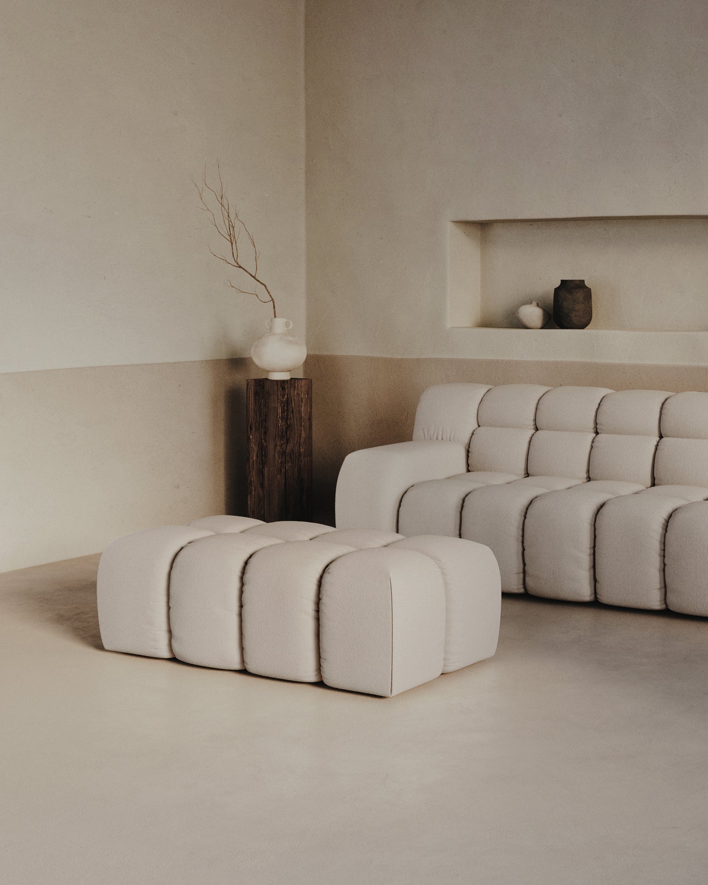 Puff reposapiés Toscu