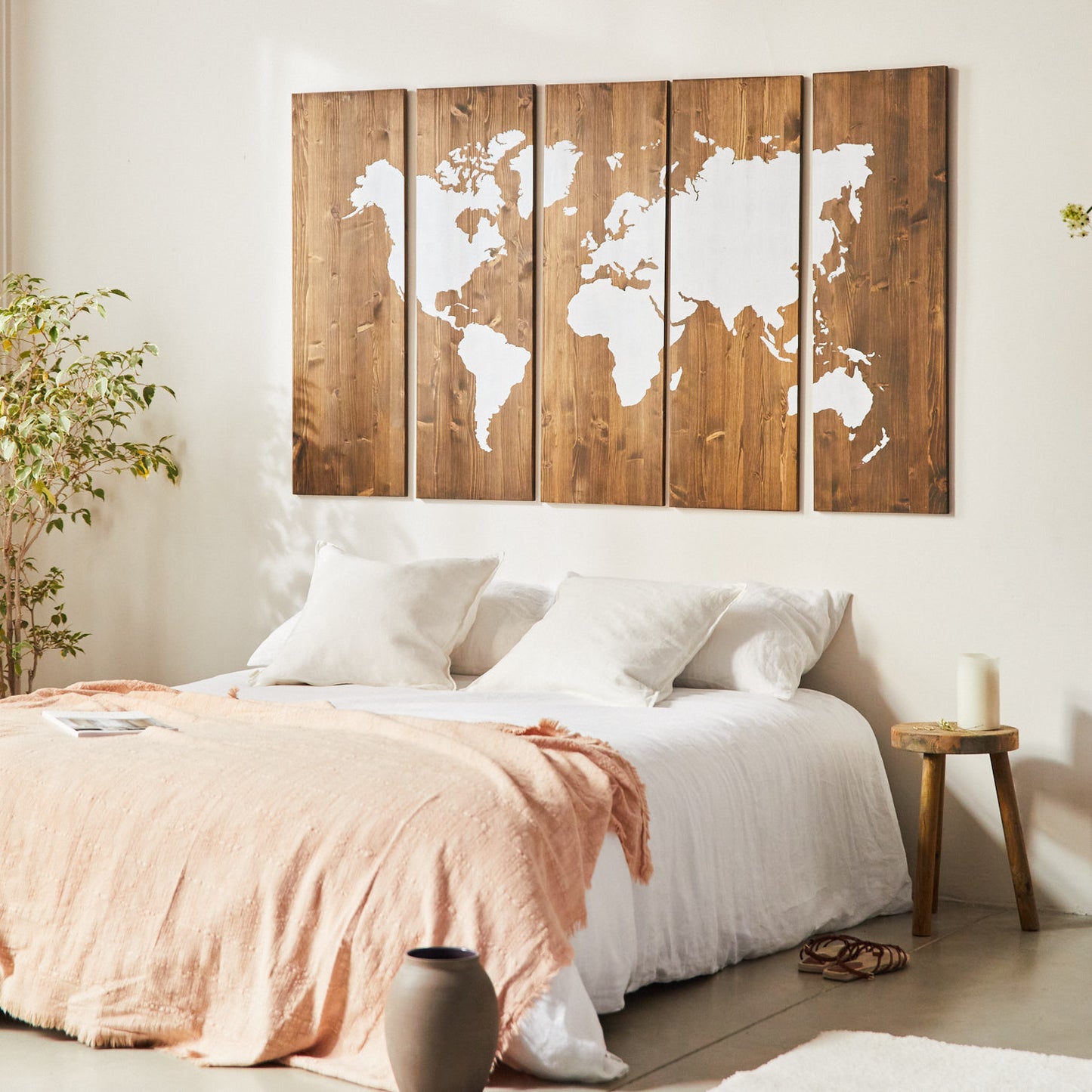 Leles-Weltkarte-Darstellung