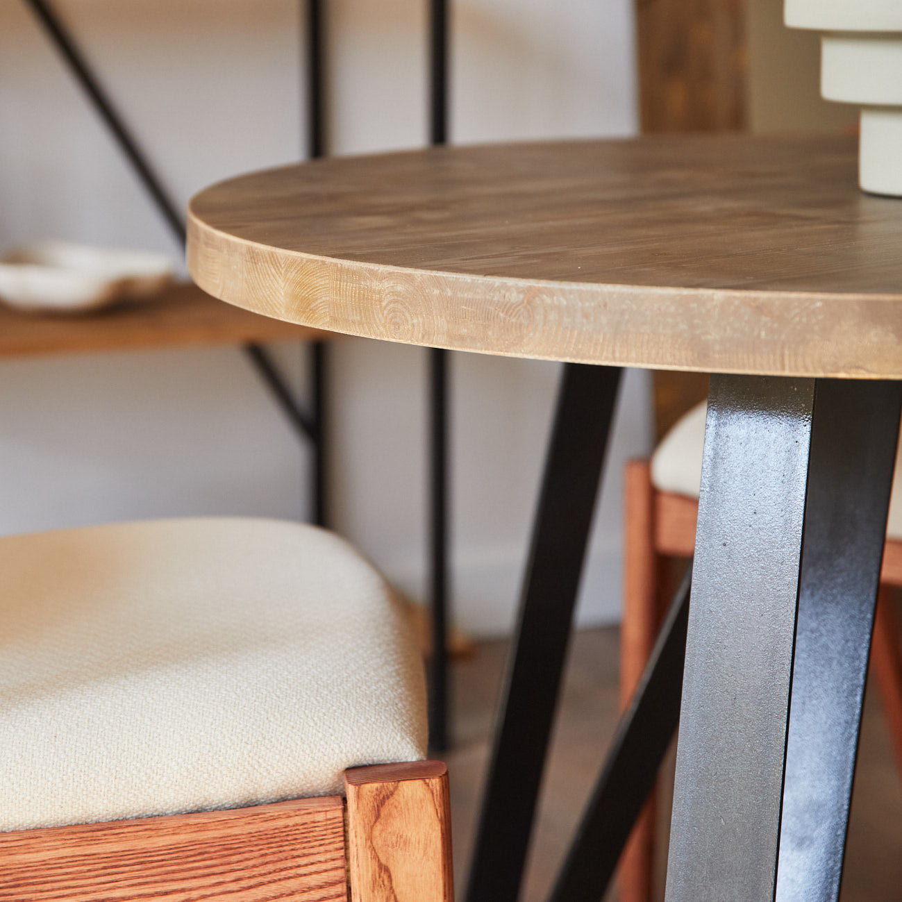 Tavolo rotondo da pranzo Wanda