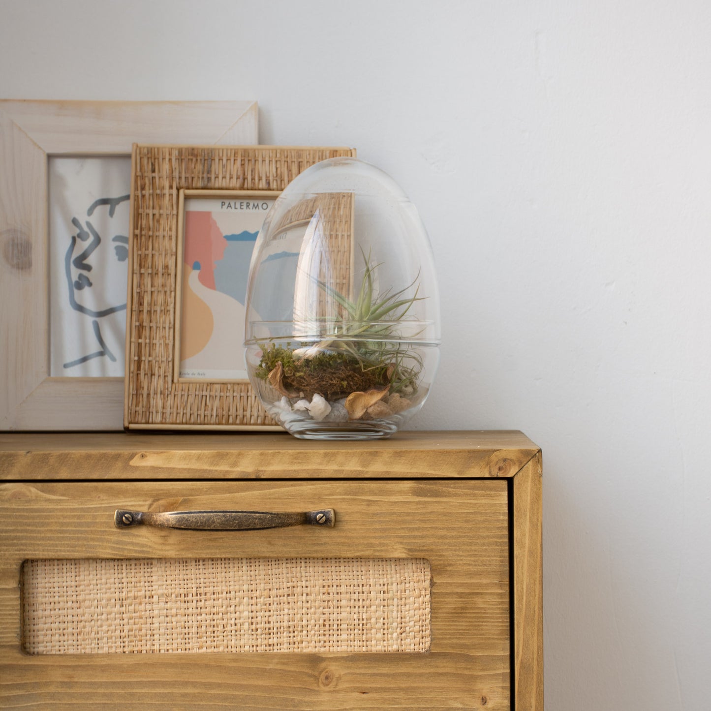 Mesita de noche con cajones Marnie