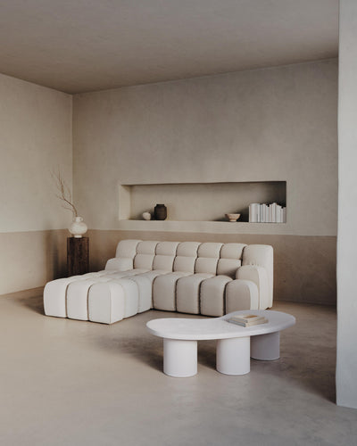 Sofá chaise longue Toscu