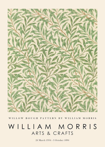 Poster Willow Bough Pattern