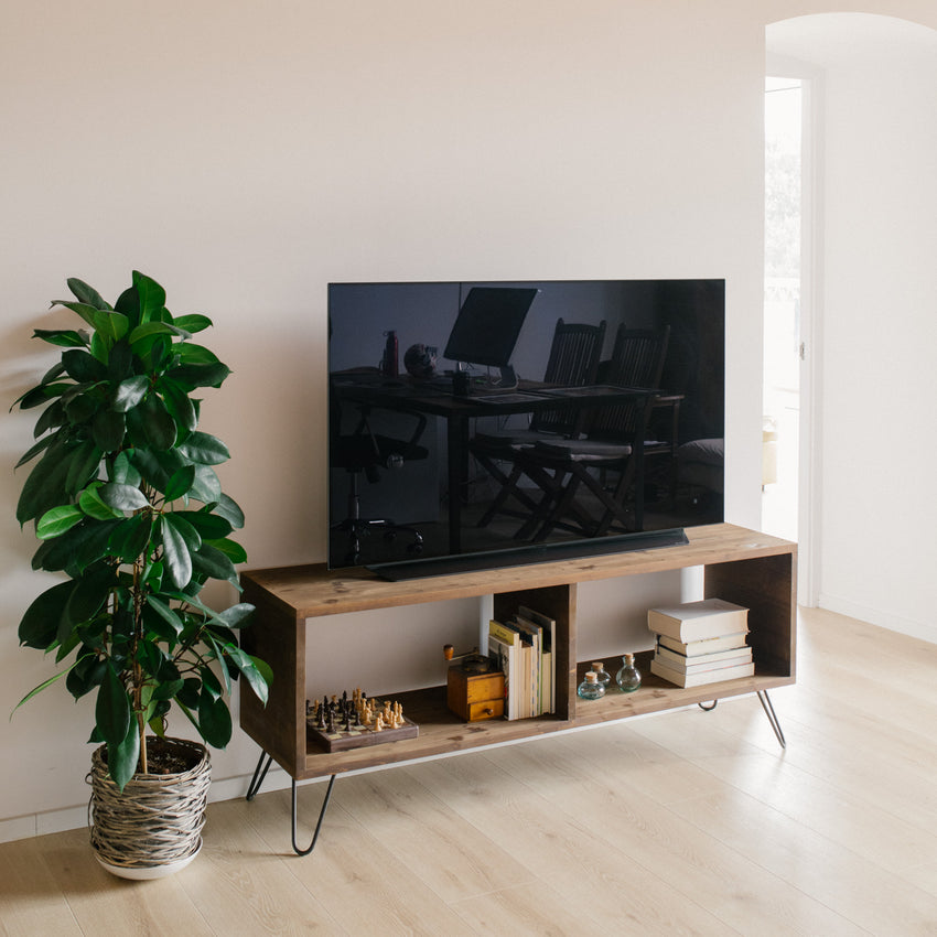 Cuál es la altura ideal para un mueble de televisor?